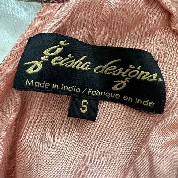 New Anthropologie Geisha Designs Printed Patchwork Maxi Dress - Picture 4 of 5